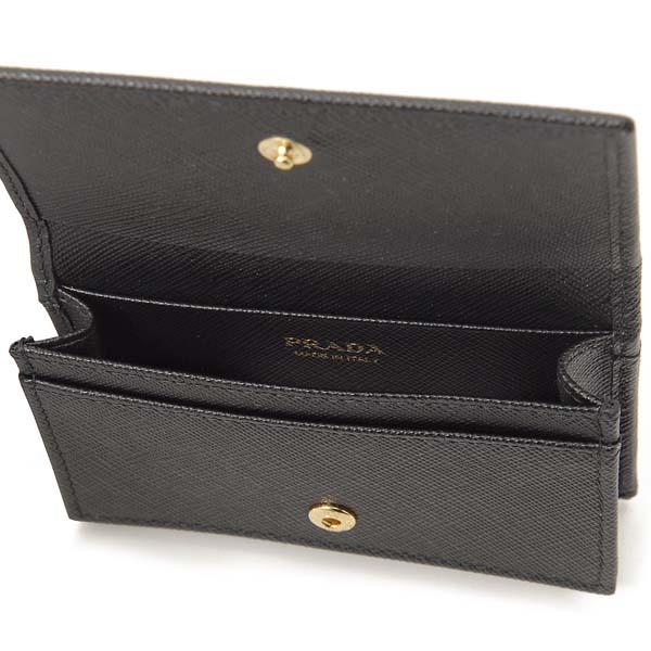 PRADA プラダ 名刺入れ カードケース ブラック 1MC122 QHH F0002