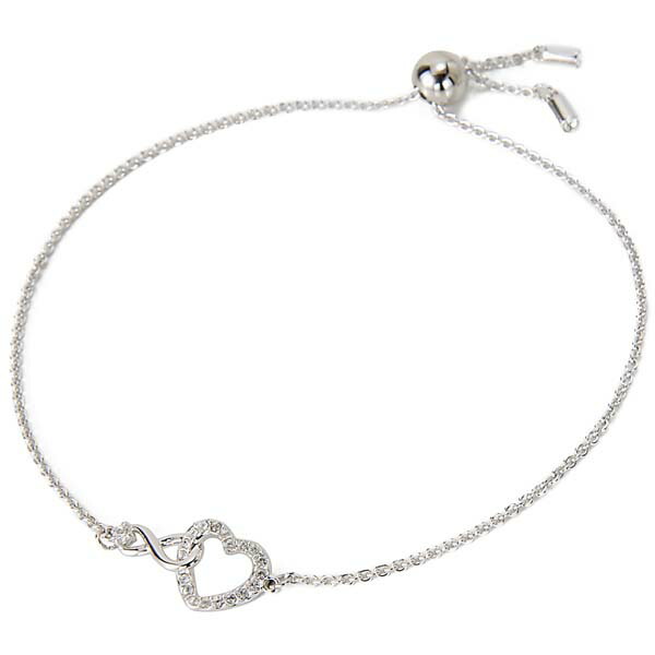 Swarovski スワロフスキー ブレスレット レディース シルバー 5524421 INFINITY HEART
