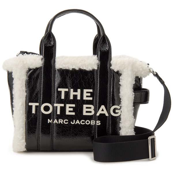 訳あり　正面右上に皮がれあり　MARC JACOBS マークジェイコブス トートバッグ レディース ブラック H071L01RE21 005 THE TOTE BAG 35,800円