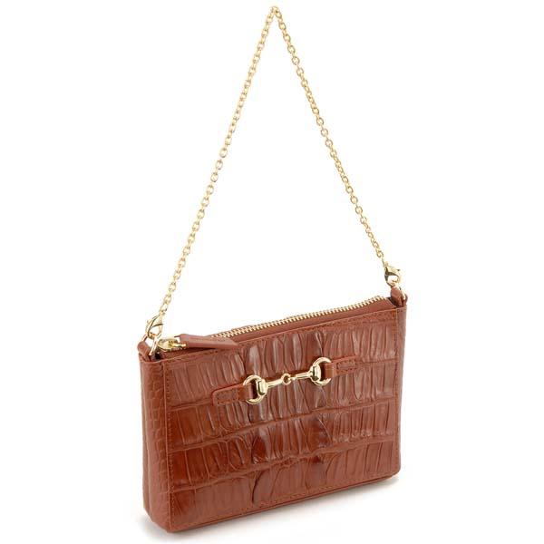 クロコダイル Crocodile ショルダーバッグ レディース OKU3002L