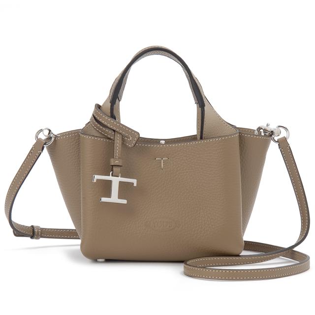 TOD'S トッズ ショルダーバッグ レディース ブラウン XBWAPAFL000 QRI BN MICRO BAG