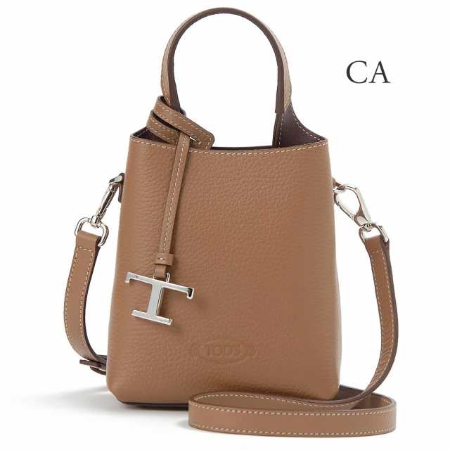 TOD'S トッズ ハンドバッグ レディース キャメル XBWAPAT9000 QRI CA MICRO BAG