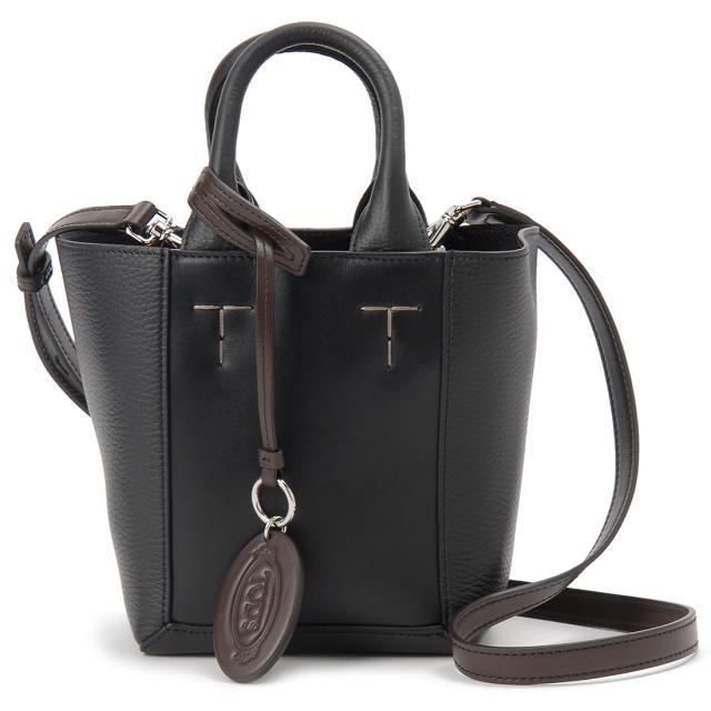 TOD'S トッズ ショルダーバッグ レディース ブラック XBWCLNA01T0 N2B BK ミニバッグ