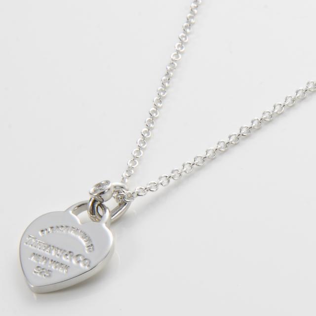 Tiffany&Co. ティファニー ネックレス レディース 74825087 ミニ ハート タグ ペンダント_1