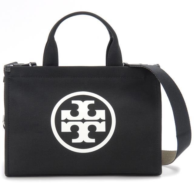 TORY BURCH トリーバーチ トートバッグ レディース 153381 001 エラ キャンバス スモールトート