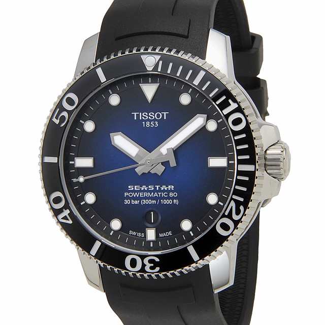 TISSOT ティソ シースター 1000 ブルー T120.407.17.041.00 メンズ 腕時計の通販は