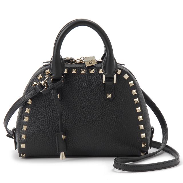 VALENTINO ヴァレンティノ ハンドバッグ レディース ブラック 6W2B0Q97VSF 0NO ROCKSTUD