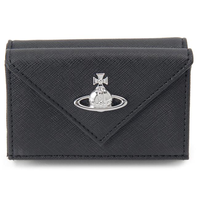 ヴィヴィアン ウエストウッド Vivienne Westwood 三つ折り財布 ブラック 5115002EWS0021N401