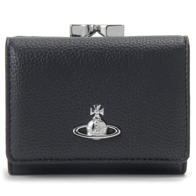 ヴィヴィアン ウエストウッド Vivienne Westwood 三つ折り財布 ブラック 5115002MWS000DN403