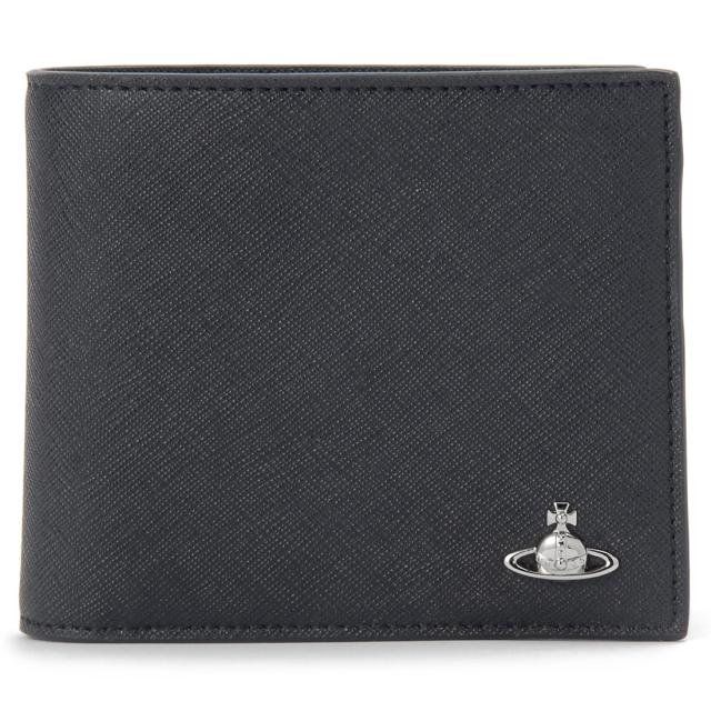 ヴィヴィアン ウエストウッド Vivienne Westwood 二つ折り財布 ブラック 5115003NMS0021N401