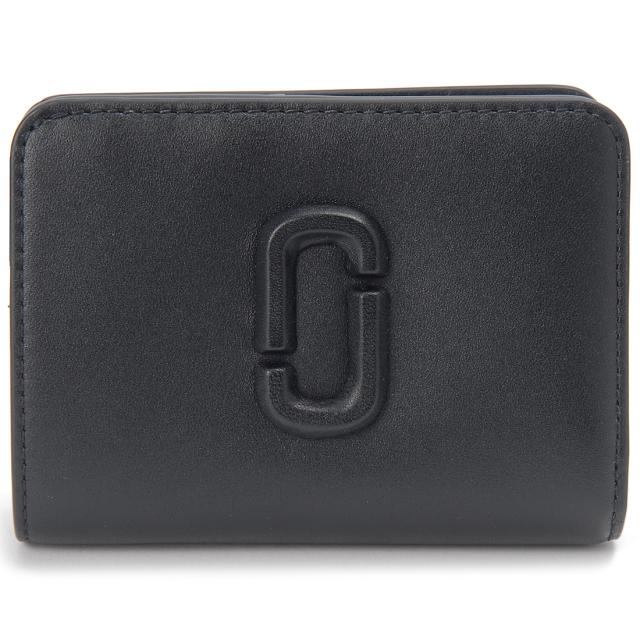 訳あり 正面左側に異物あり MARC JACOBS マークジェイコブス 二つ折り財布 2S4SMP007S02