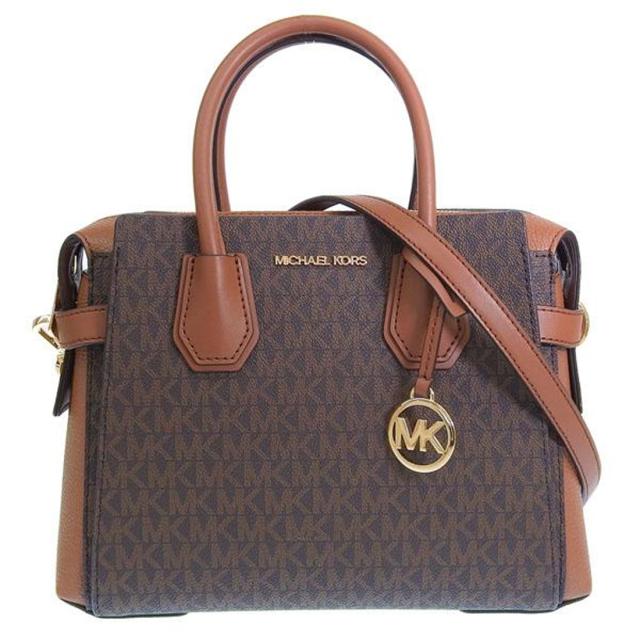 訳あり 正面左側キズあり MICHAEL KORS マイケルコース ハンドバッグ レディース ブラウン 35F2GM9S1B BR HAND BAG