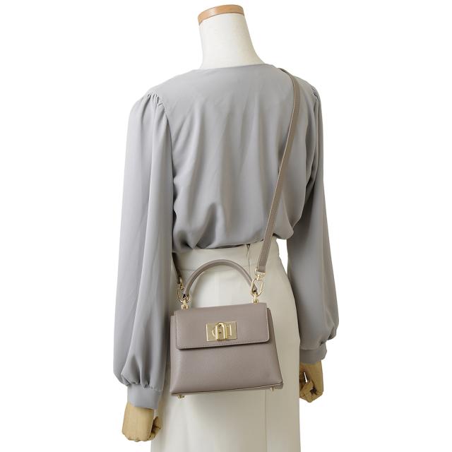 FURLA フルラ ハンドバッグ レディース グレー WB00109-ARE-2572