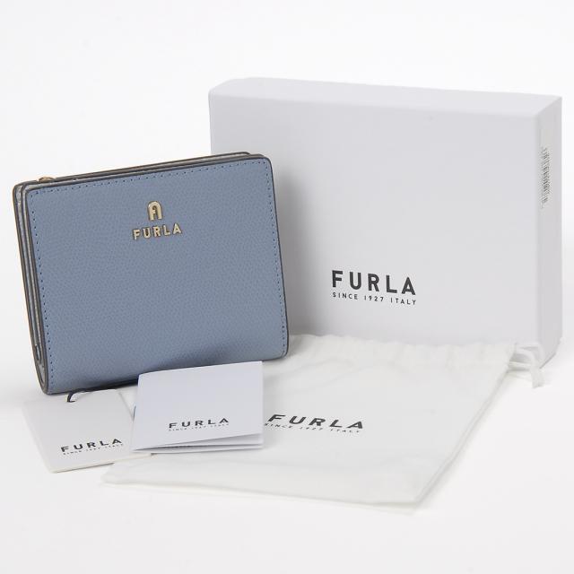 フルラ FURLA 二つ折り紙入れ レディース 青味 WP00307 ARE 4352 CAMELIA カメリア