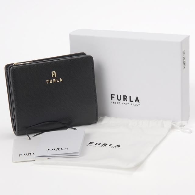 フルラ FURLA 二つ折り紙入れ レディース 黒いこと WP00307 ARE O60 CAMELIA カメリア