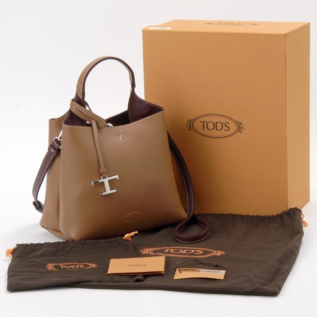 訳あり　チャームなし　TOD'S トッズ ハンドバッグ キャメル レディース XBWAPAA9100-QNK-CA MINI BAG_14