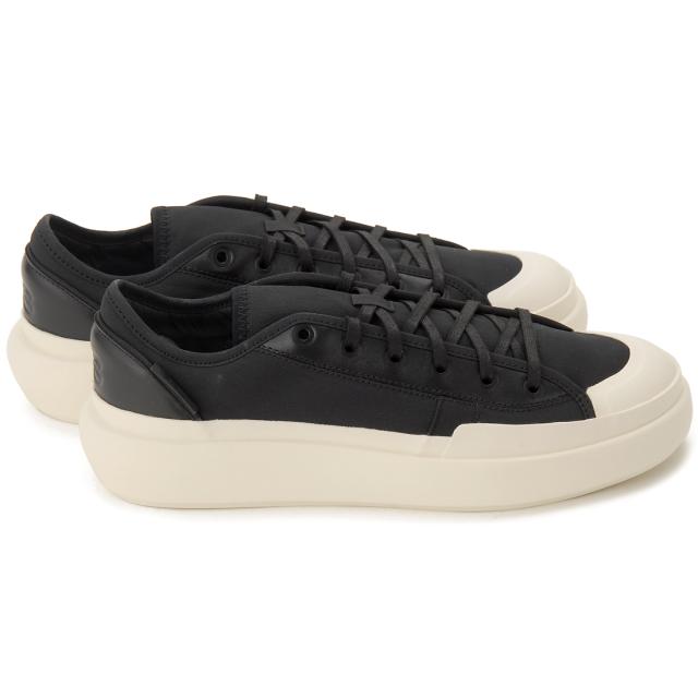 Y-3 ワイスリー スニーカー メンズ ブラック HQ5964 BLACK AJATU COURT LOW アジャツコートロー_1
