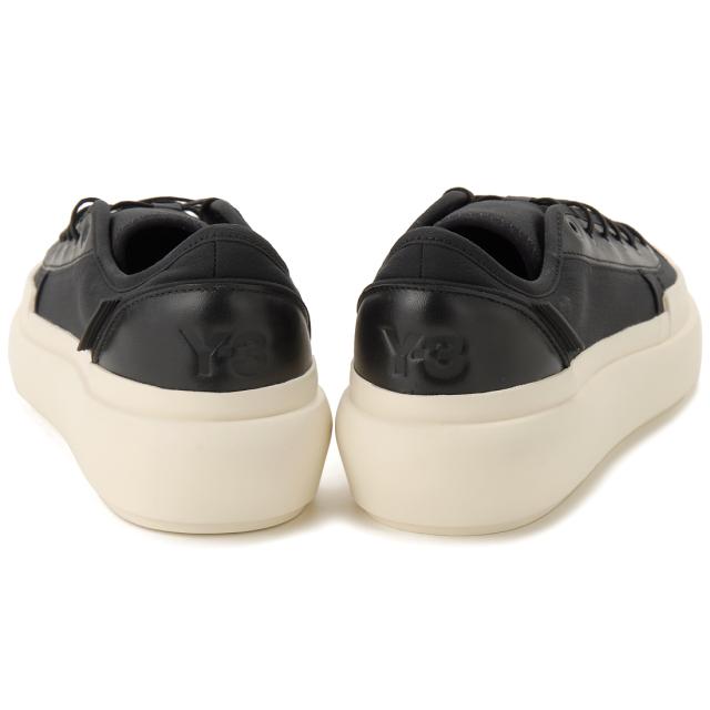 Y-3 ワイスリー スニーカー メンズ ブラック HQ5964 BLACK AJATU COURT LOW アジャツコートロー_2