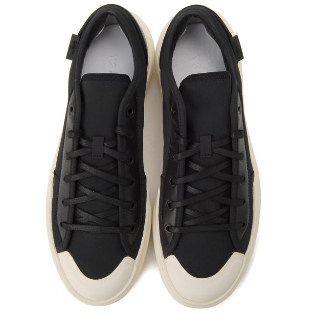 Y-3 ワイスリー スニーカー メンズ ブラック HQ5964 BLACK AJATU COURT LOW アジャツコートロー_4