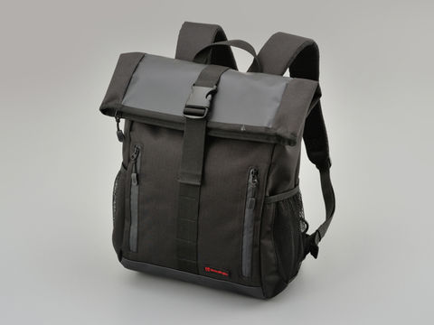 HenlyBegins DH-739/98669 防水バックパック《16リットル》ポケットが増えてさらに使いやすくなった防水バックパック《ブラック》