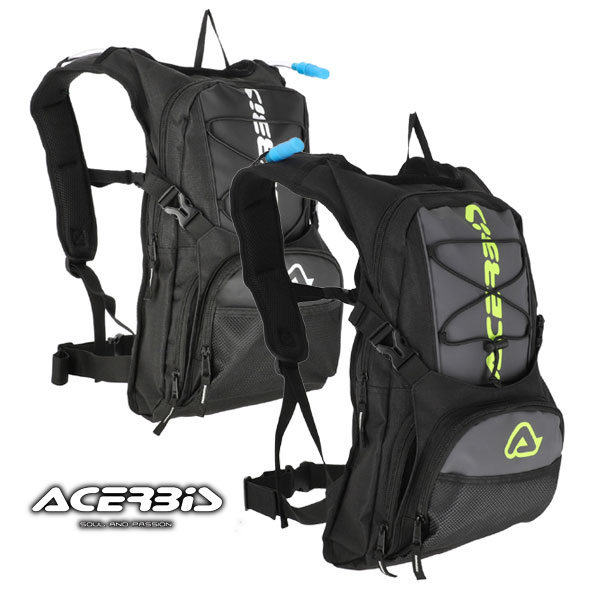 【ACERBIS：AC-26167】H2O LOGO DRINK BACKPACK 10L ACERBIS アチェルビス/Rough＆Road