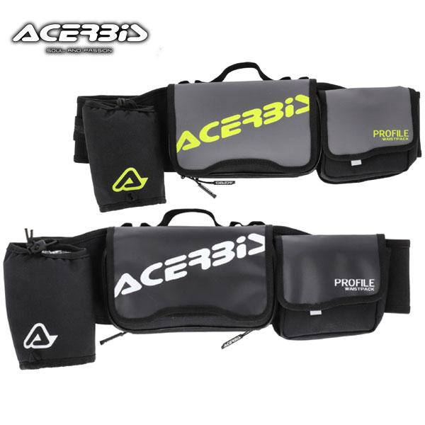 【ACERBIS：AC-26163】IMPACT LOGO WAIST PACK [ 3L ] ツールケースとポーチがひとつに アチェルビス/Rough＆Road