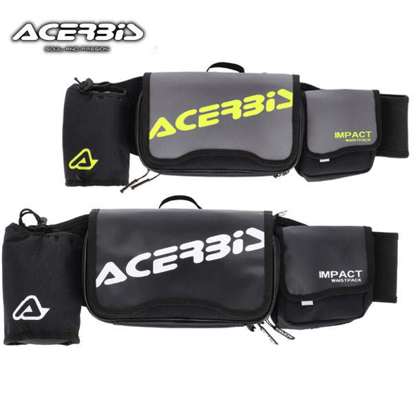 【ACERBIS：AC-26165】IMPACT LOGO WAIST PACK [ 5L ] ツールケースとポーチがひとつに アチェルビス/Rough＆Road