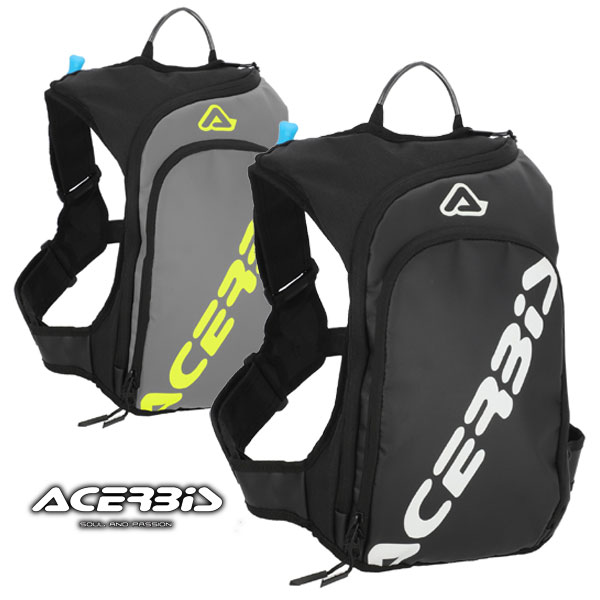 【ACERBIS：AC-26168】SATHER LOGO BACKPACK 9L ACERBIS ハイドレーションバッグ アチェルビス/Rough＆Road