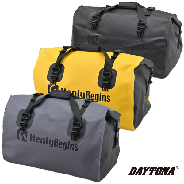 HenlyBegins DH-767 防水シートバッグ 60L 大切な荷物を泥や雨から守る防水バック /デイトナ