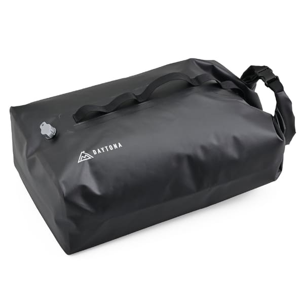 デイトナ(Daytona) バイク用 キャンプ 防水バッグ 圧縮 コンパクト収納 シートバッグ固定可能 エアバルブ付き ドライバッグ PRO 17L ブラック 49152/4909449648032