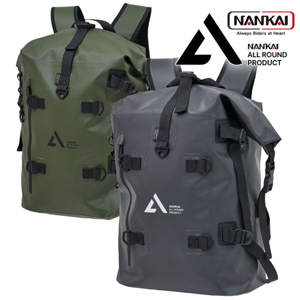 NANKAI BA-611：アクアドライブシェルターリュックシートバッグ シティライフから大自然まで　あらゆるシーンでライダーをサポート /ナンカイ