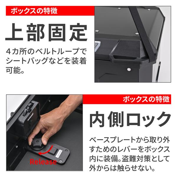 ☆送料無料☆GIVI(ジビ) バイク用 リアボックス モノロック 29L アルミ 