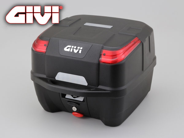 GIVI：28828 B33NM 未塗装ブラック テールボックス 《通勤・通学最適モデル》【容量３３リットル】ジビ/デイトナ