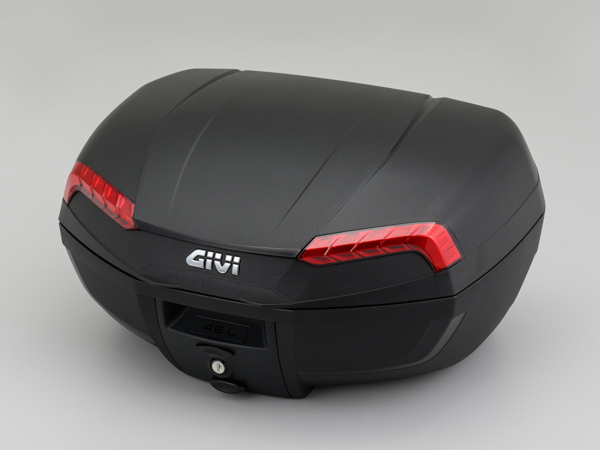 GIVI  35324/ E46N 未塗装ブラック  高さを抑え空力機能に優れたモノロックケースのトップモデルRIVIERA〜リヴィエラ〜 ジビ/デイトナの通販は