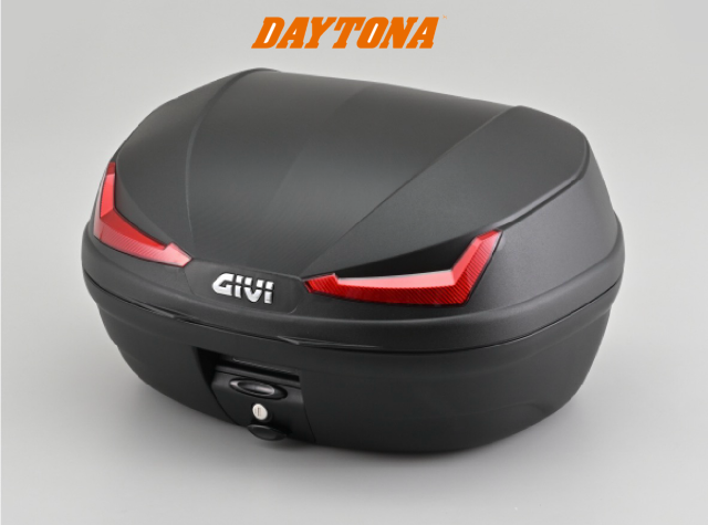 ★送料無料★DAYTONA/GIVI【E455/63425】モノロックケース 未塗装ブラック デイトナ/ジビ