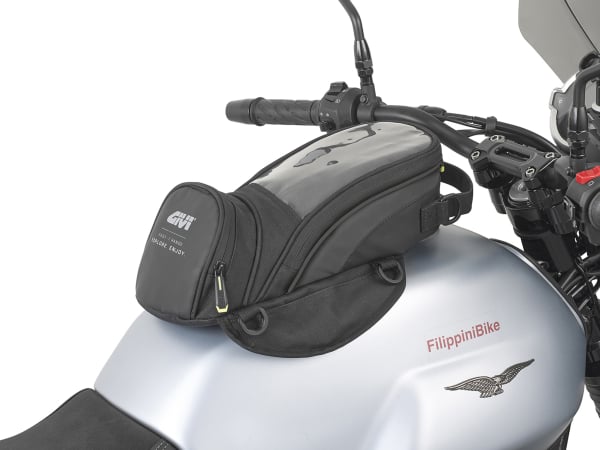 ★送料無料★GIVI EA138B タンクバッグ《 ブラック・6L 》コンパクトなマグネットタイプのタンクバッグ /ジビ