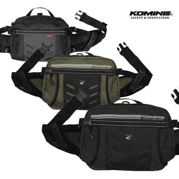 KOMINE 09-204/SA-204 ライディングヒップバッグ /コミネ