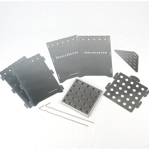 【Phoenixrise／PHR-OD-01】OverDrive《シルバーカラー》炎を観て純粋に焚火を楽しみたいキャンパーへおススメ。