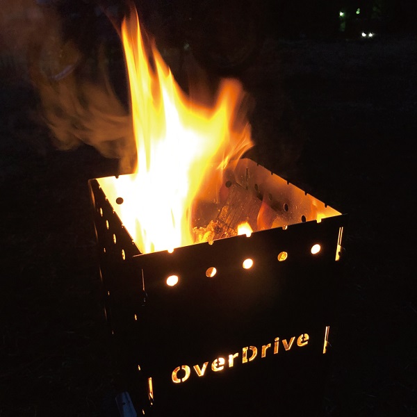 【Phoenixrise／PHR-OD-01】OverDrive《シルバーカラー》炎を観て純粋に焚火を楽しみたいキャンパーへおススメ。