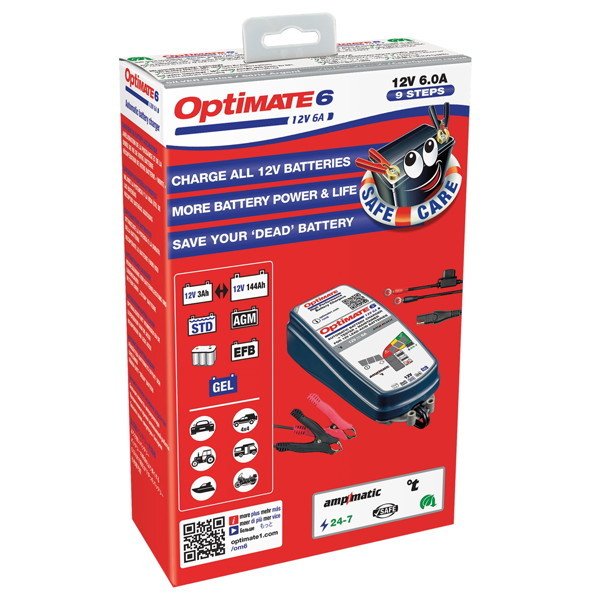 ☆送料無料☆≪国内正規品≫ テックメイト OptiMate6 Ampmatic 12V6A