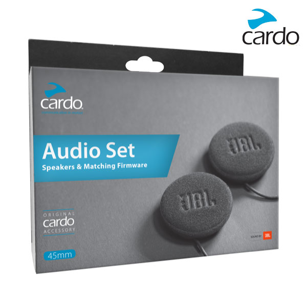 ◆安心の日本国内正規品◆Cardo/カルド 45mmJBLスピーカーキット0828831842893/SPAU0010《ハイエンドオーディオ》バイクでもJBLサウンドが楽しめる！JBLサウンドへのアップデートSPAU0010