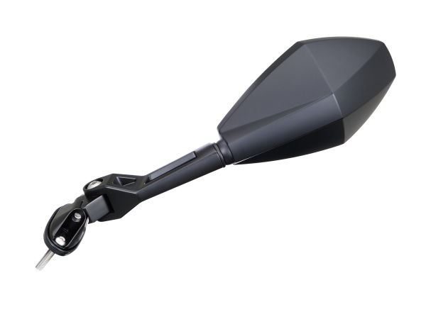 は様en翌日発送 デイトナ 16947 ハイビジミラー バイク用 カウルミラー 左専用