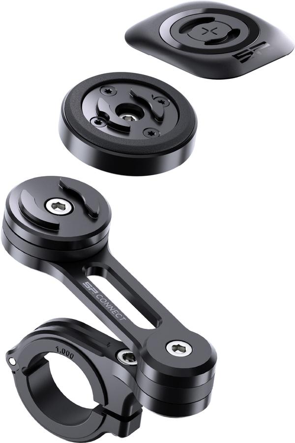 ★送料無料★エスピーコネクト(SP Connect) デイトナ バイク用 スマホホルダー 汎用貼付けアダプター ＋ モトマウントプロ ＋ アンチバイブレーションモジュール 3点セット モトバンドル(SPC＋) ユニバーサル 49126