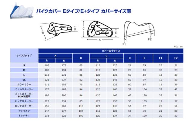 ヤマハ バイクカバーE+タイプ カウルミラー 90793-64448 /ワイズギア