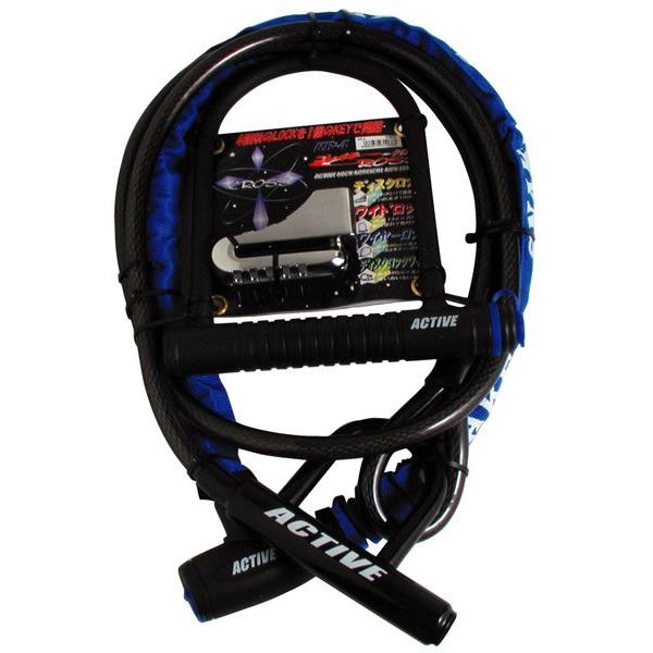 TNK工業 KR-4 コレイチクロス セットロック （ディスクロック/ワイドロック/ワイヤー/ディスクワイヤー）