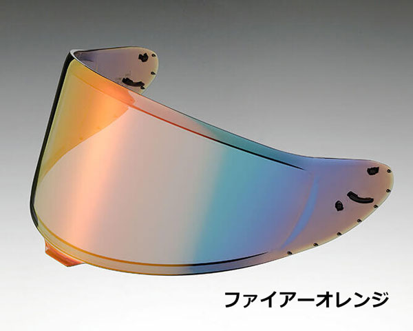 SHOEI 純正 CWR-1シールド スモークミラーファイヤーオレンジ 新品