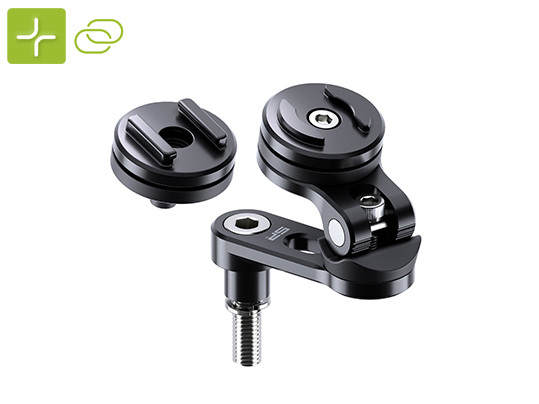SP CONNECT -17077- BAR CLAMP MOUNT PRO【タイプ：SPC+/SPC】バークランプマウント プロ 【ブラック】/デイトナ