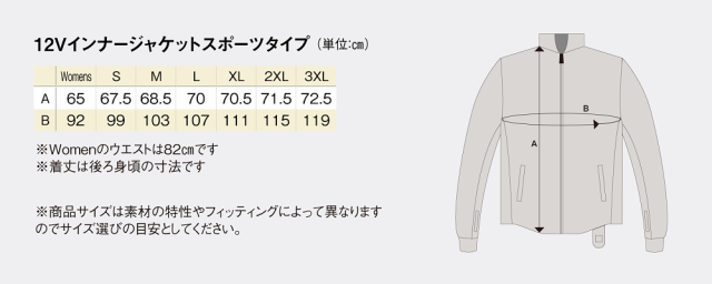 Heat Master★送料無料★《12Vヒートインナージャケットスポーツタイプ 5〜7AMP LIDEF》機能性とファッション性を備えたスポーツモデル