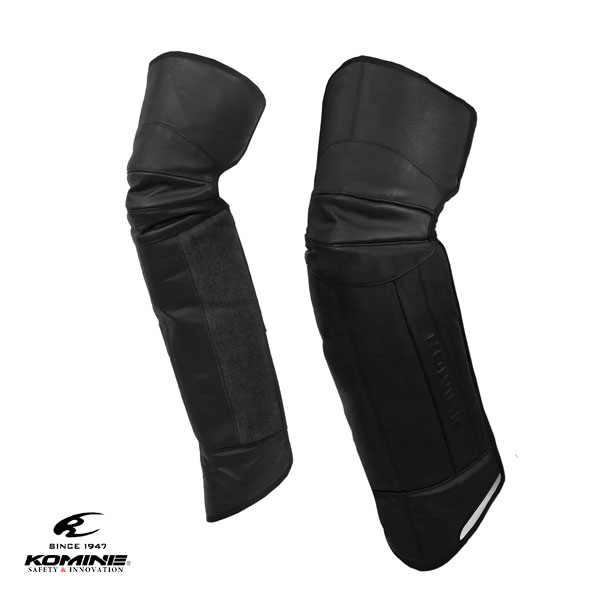 KOMINE 07-923/PK-923【ブラックレザータイプ】プロテクトウォームチャップス /コミネの通販は 8,222円