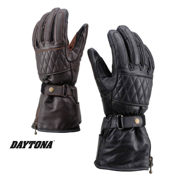 DAYTONA HBG-076 カウレザーロングウインターグローブ 牛革の冬仕様